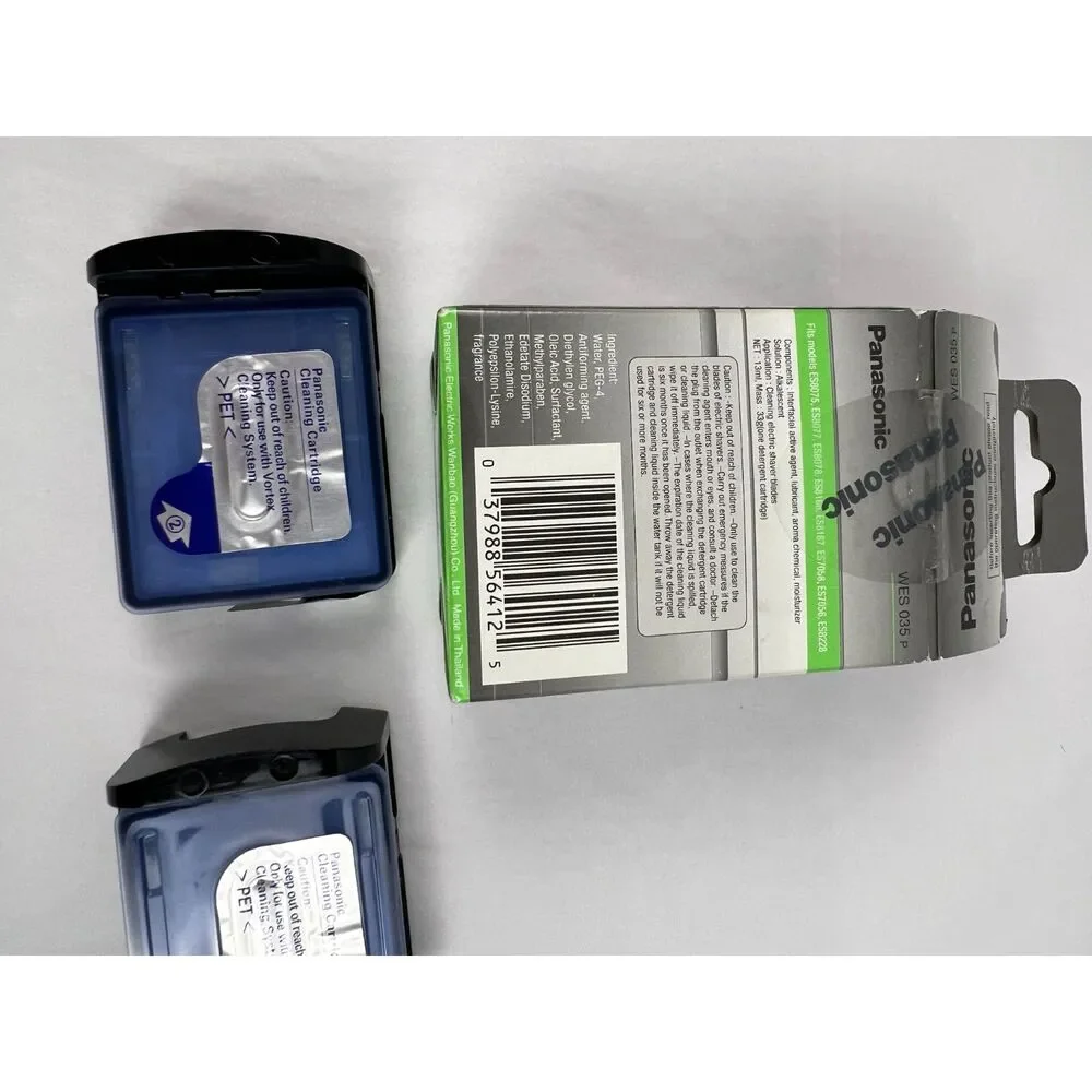 Panasonic Vortex HydraClean shaving system solution 2 Cartidges